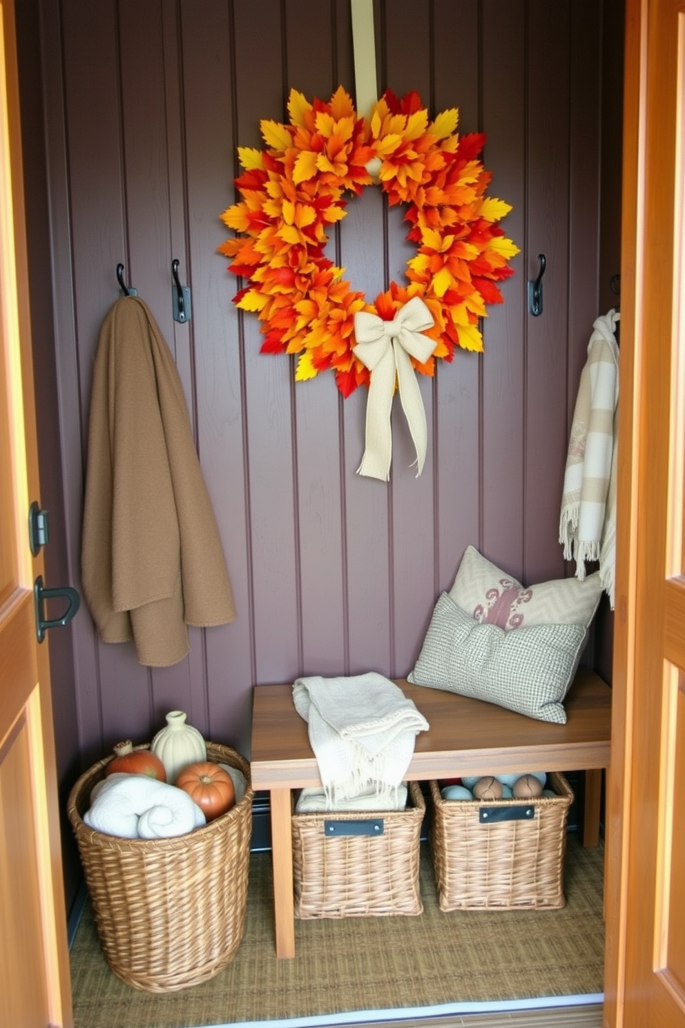 Thanksgiving Mudroom Decorating Ideas 3