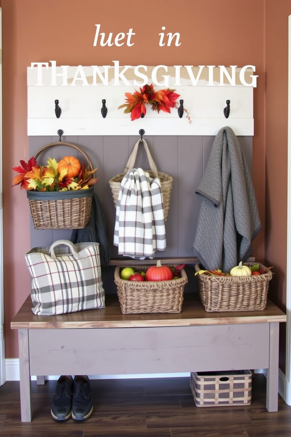 Thanksgiving Mudroom Decorating Ideas 6