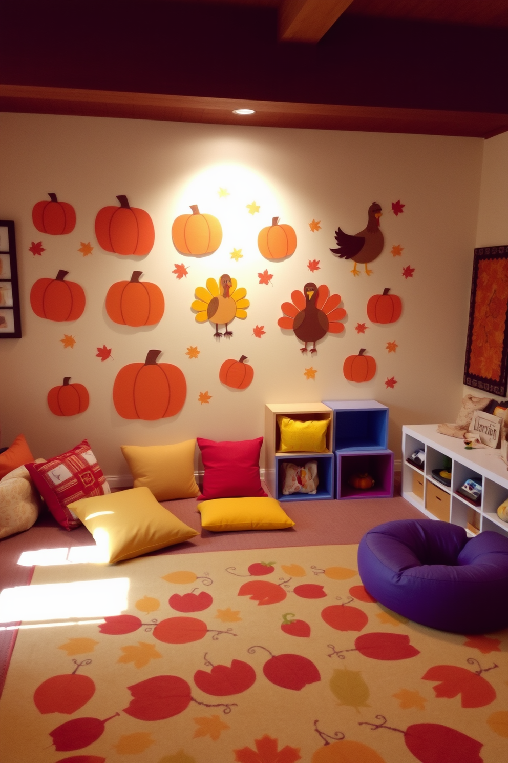 Thanksgiving Playroom Decorating Ideas 1