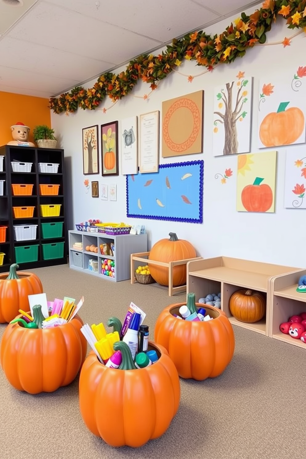 Thanksgiving Playroom Decorating Ideas 17