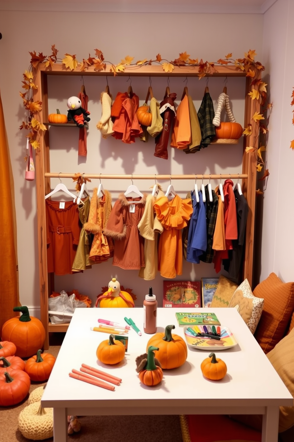 Thanksgiving Playroom Decorating Ideas 18