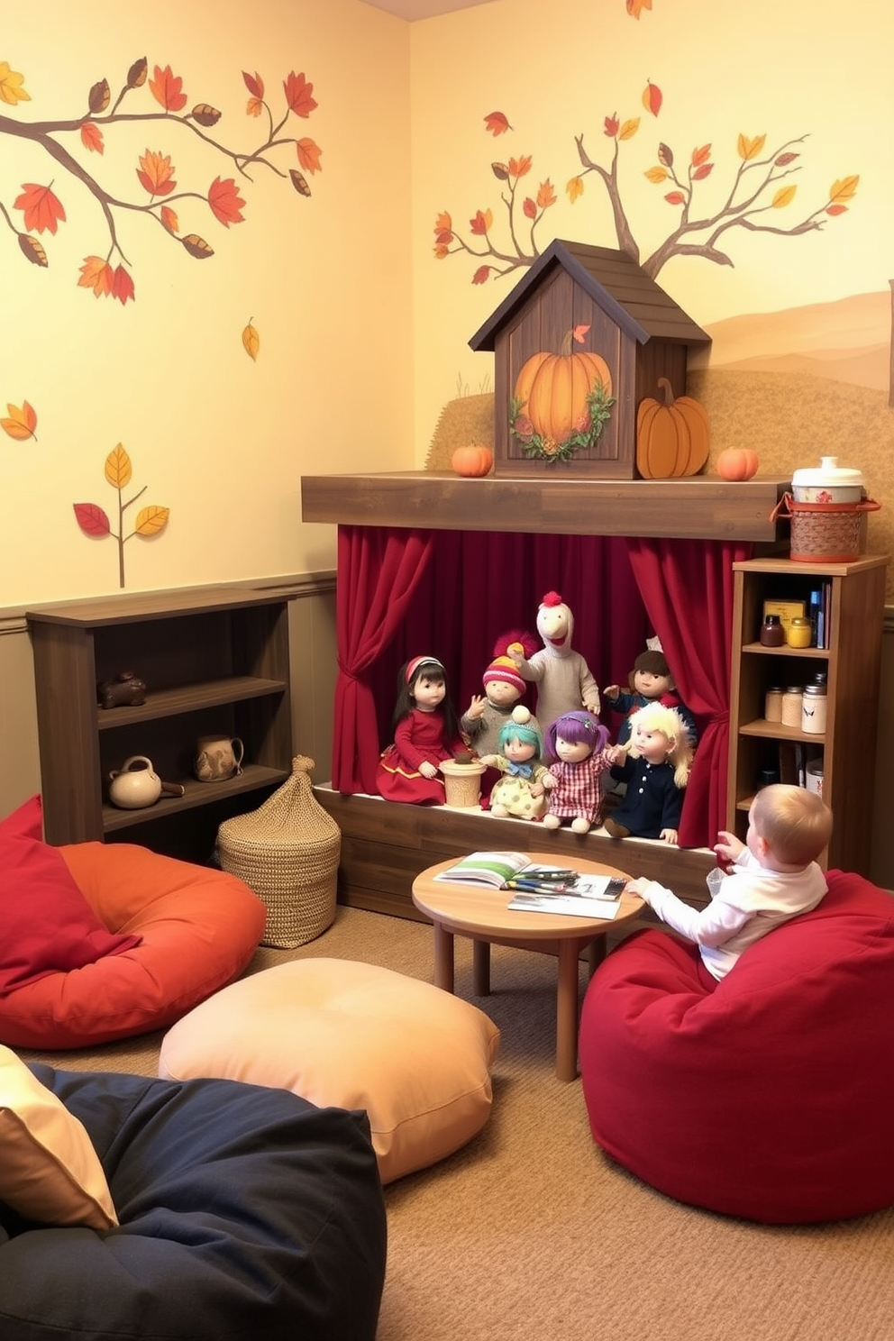 Thanksgiving Playroom Decorating Ideas 19