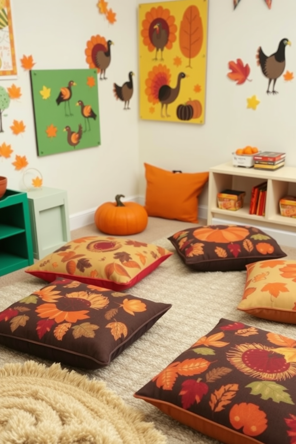 Thanksgiving Playroom Decorating Ideas 24