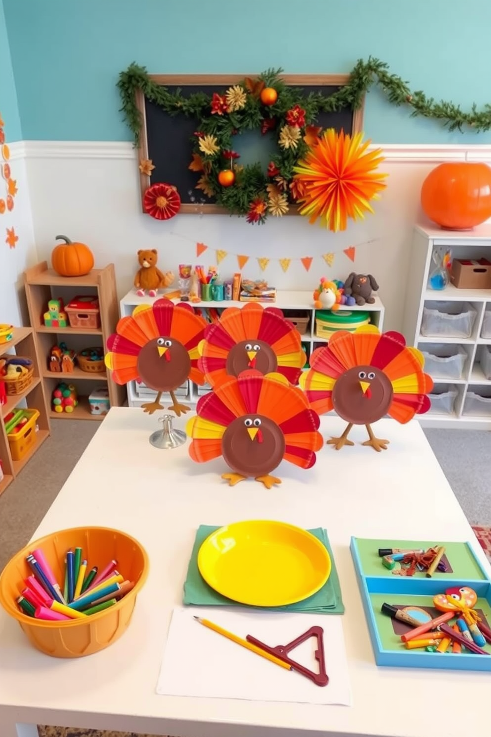 Thanksgiving Playroom Decorating Ideas 28