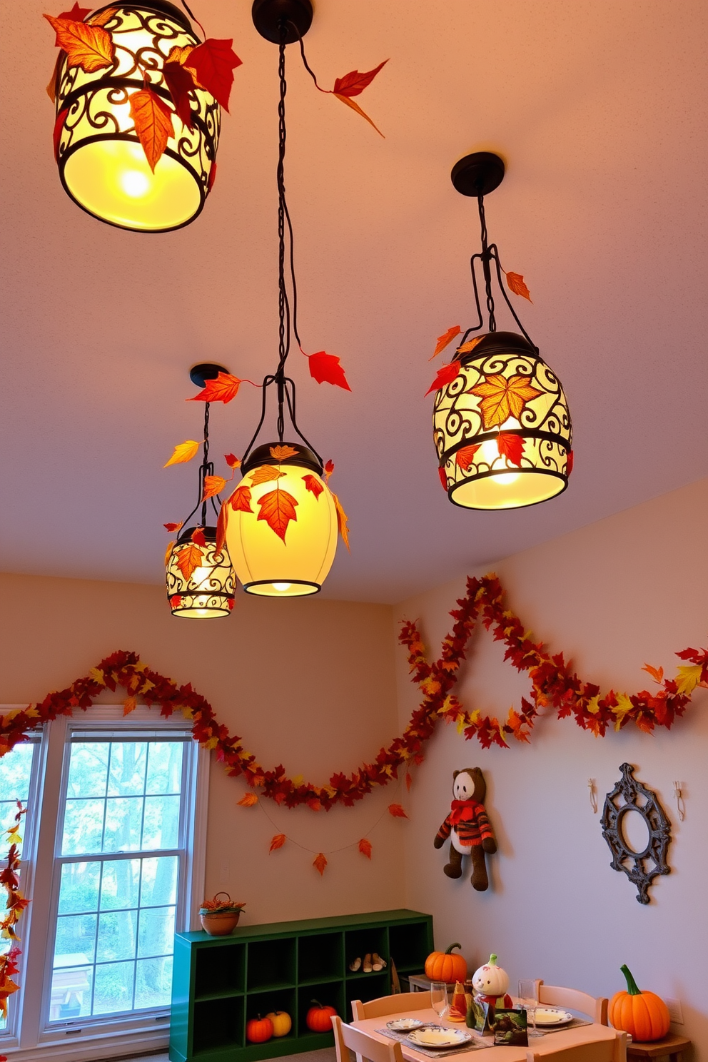 Thanksgiving Playroom Decorating Ideas 29