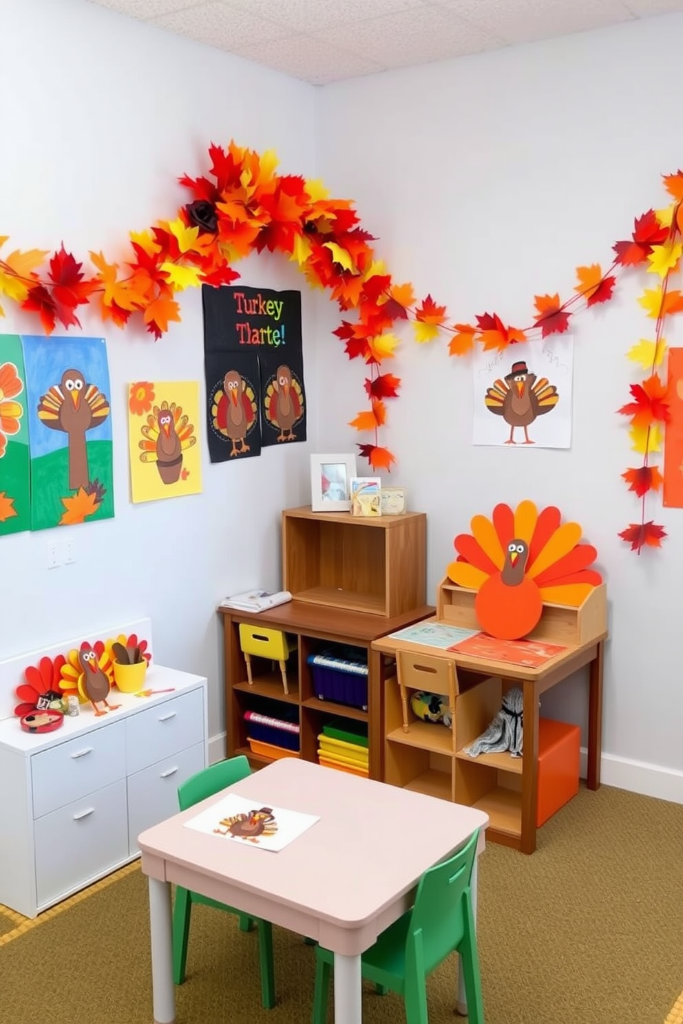 Thanksgiving Playroom Decorating Ideas 4