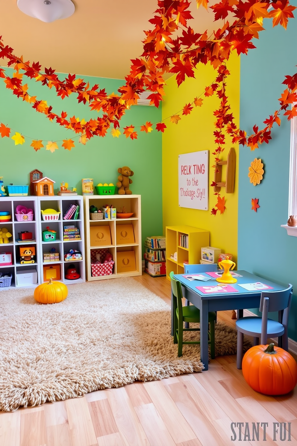 Thanksgiving Playroom Decorating Ideas 9