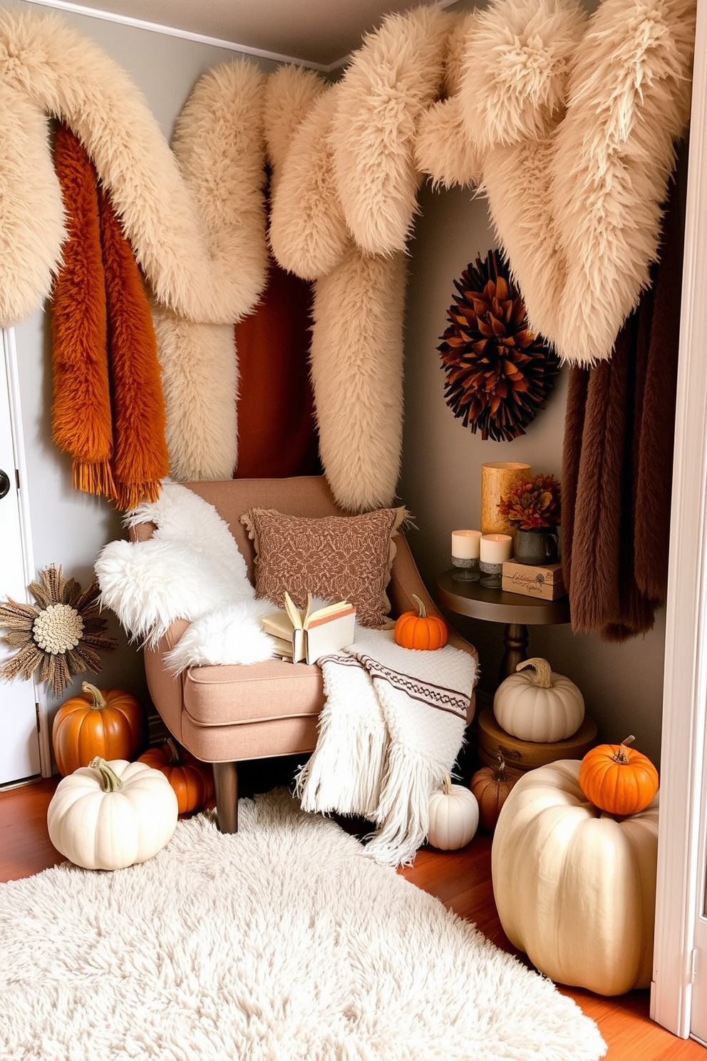 Thanksgiving Reading Nook Decorating Ideas 12