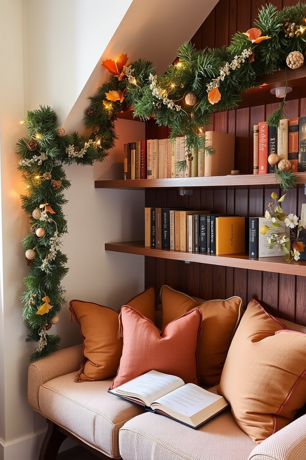 Thanksgiving Reading Nook Decorating Ideas 13