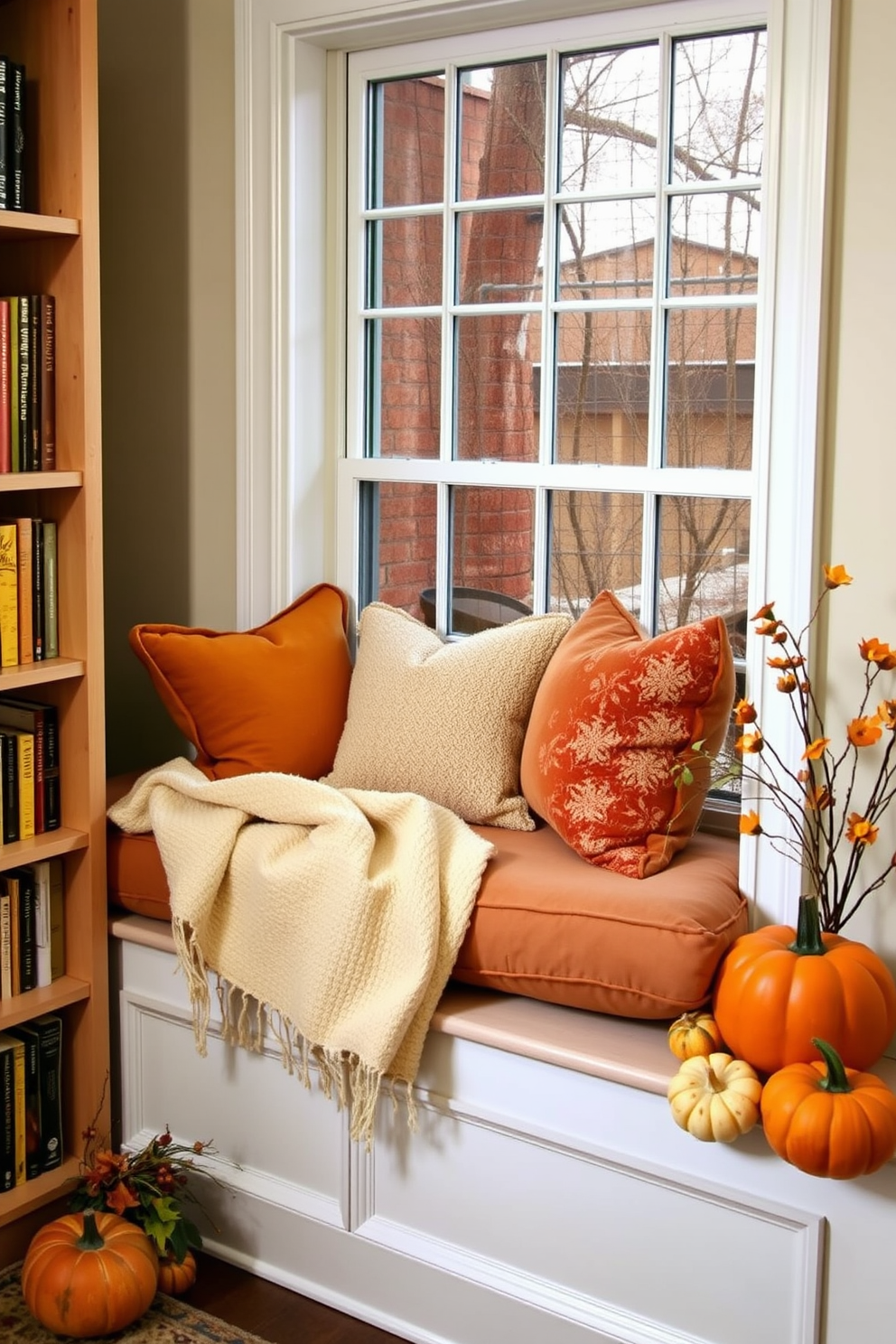 Thanksgiving Reading Nook Decorating Ideas 19