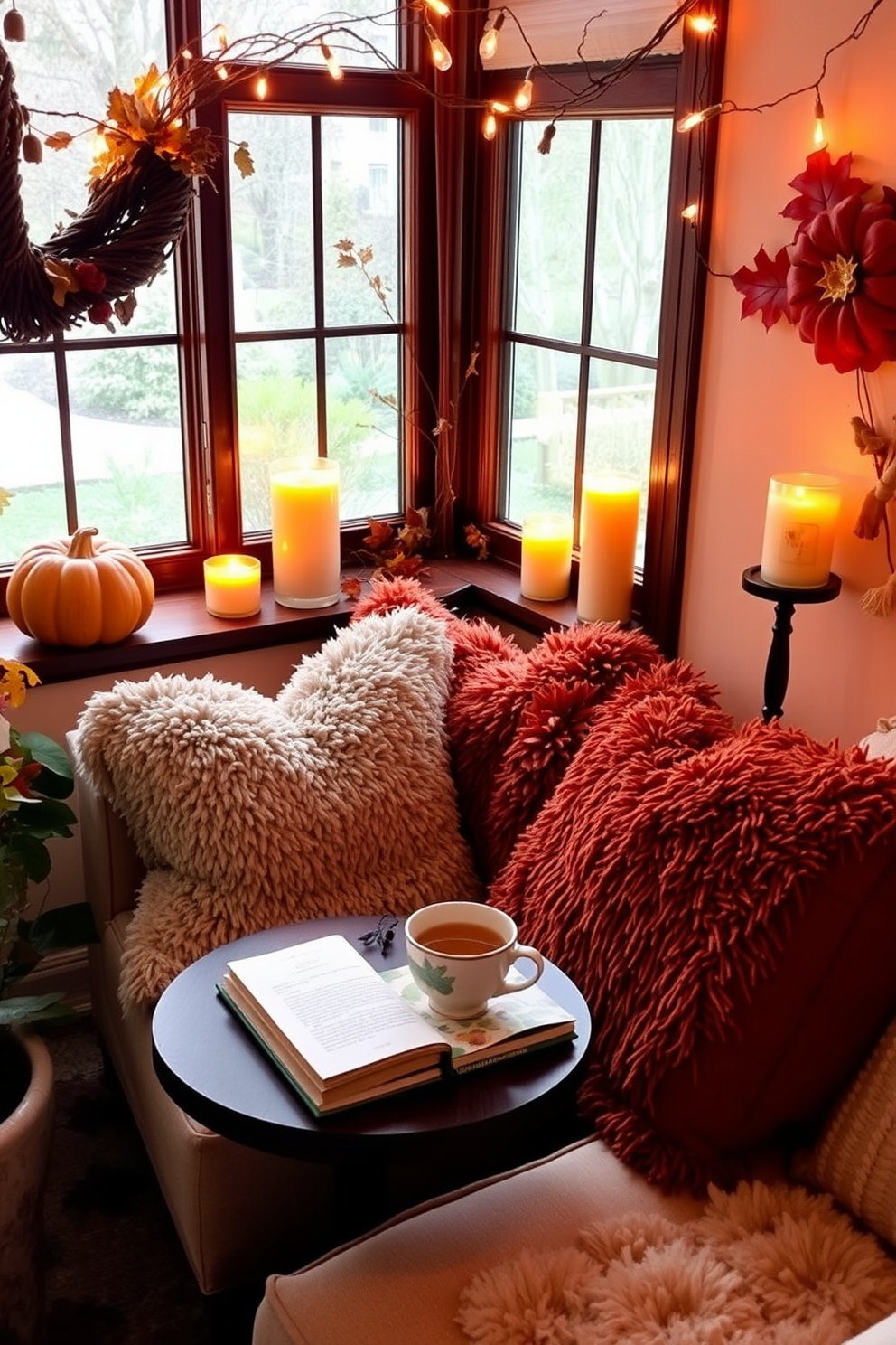 Thanksgiving Reading Nook Decorating Ideas 2