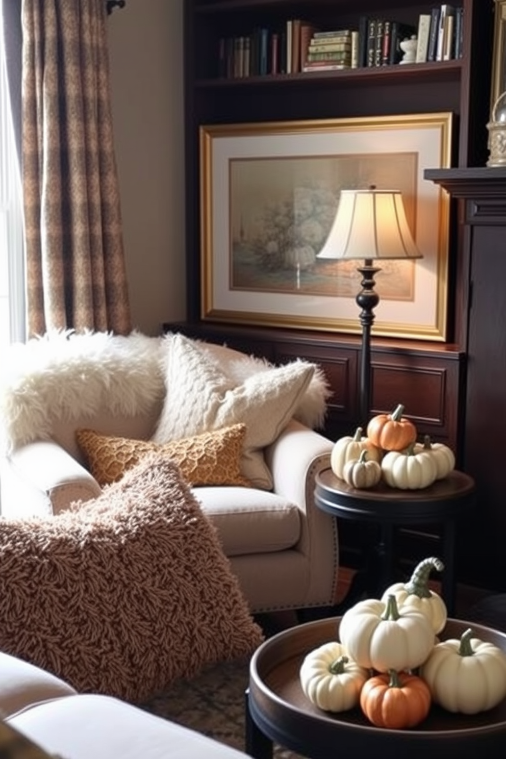 Thanksgiving Reading Nook Decorating Ideas 20