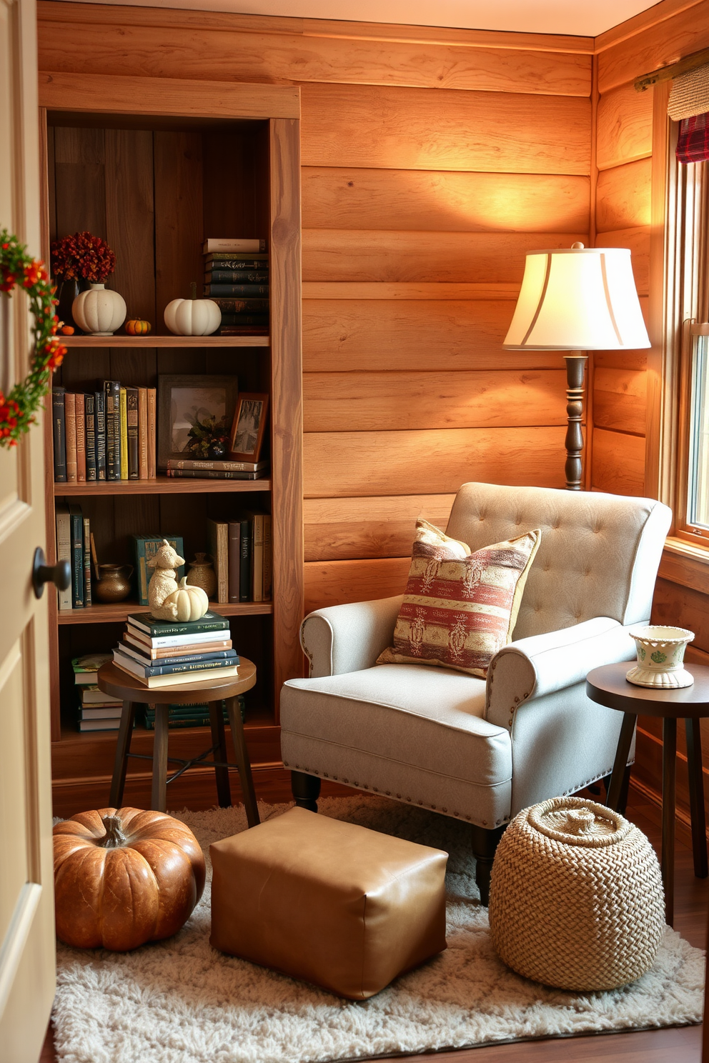 Thanksgiving Reading Nook Decorating Ideas 21