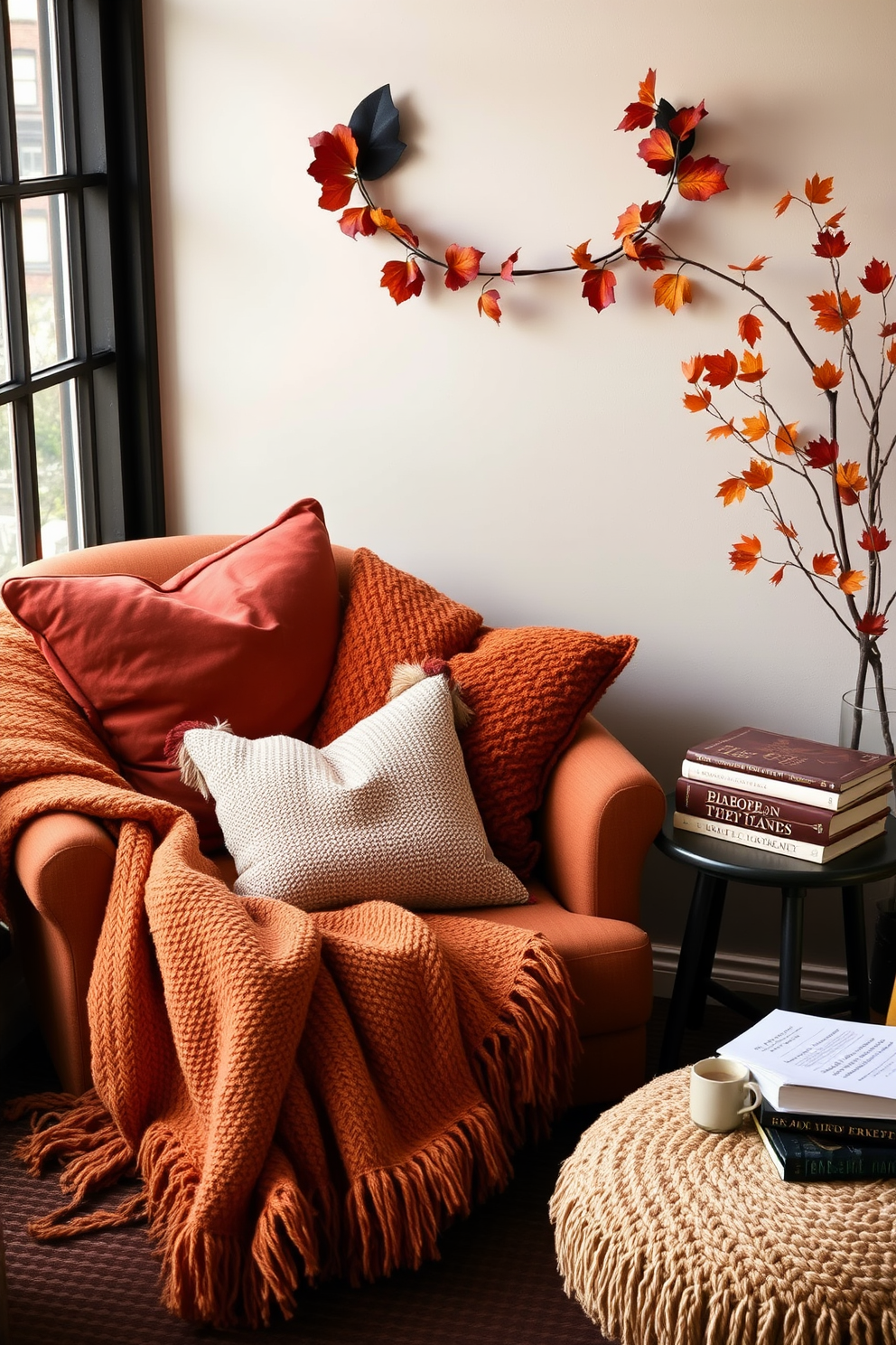 Thanksgiving Reading Nook Decorating Ideas 3