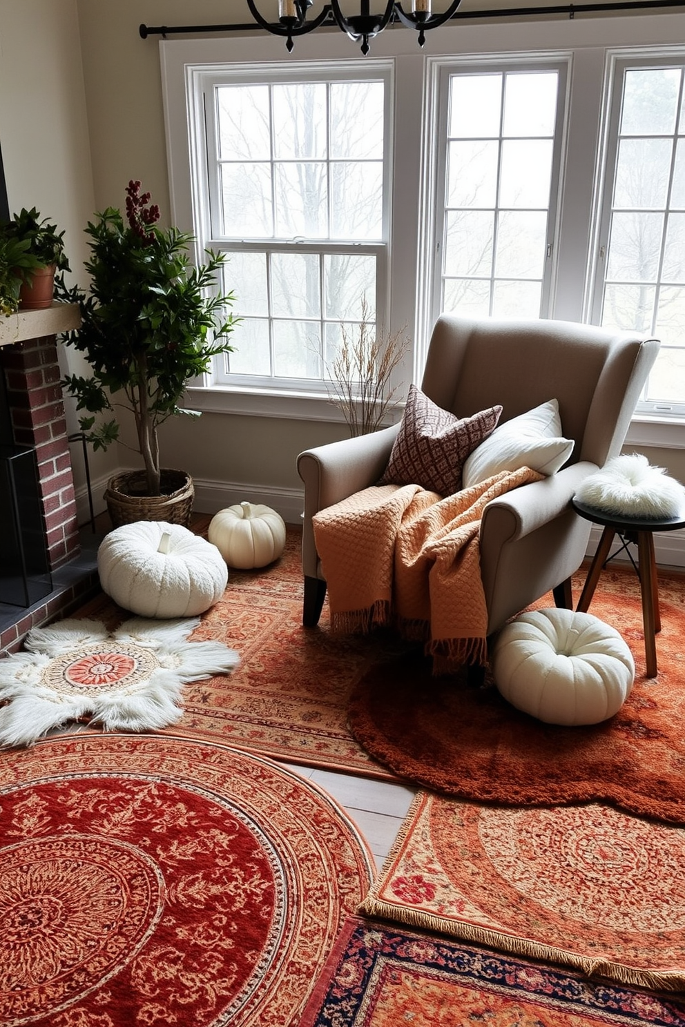 Thanksgiving Reading Nook Decorating Ideas 4