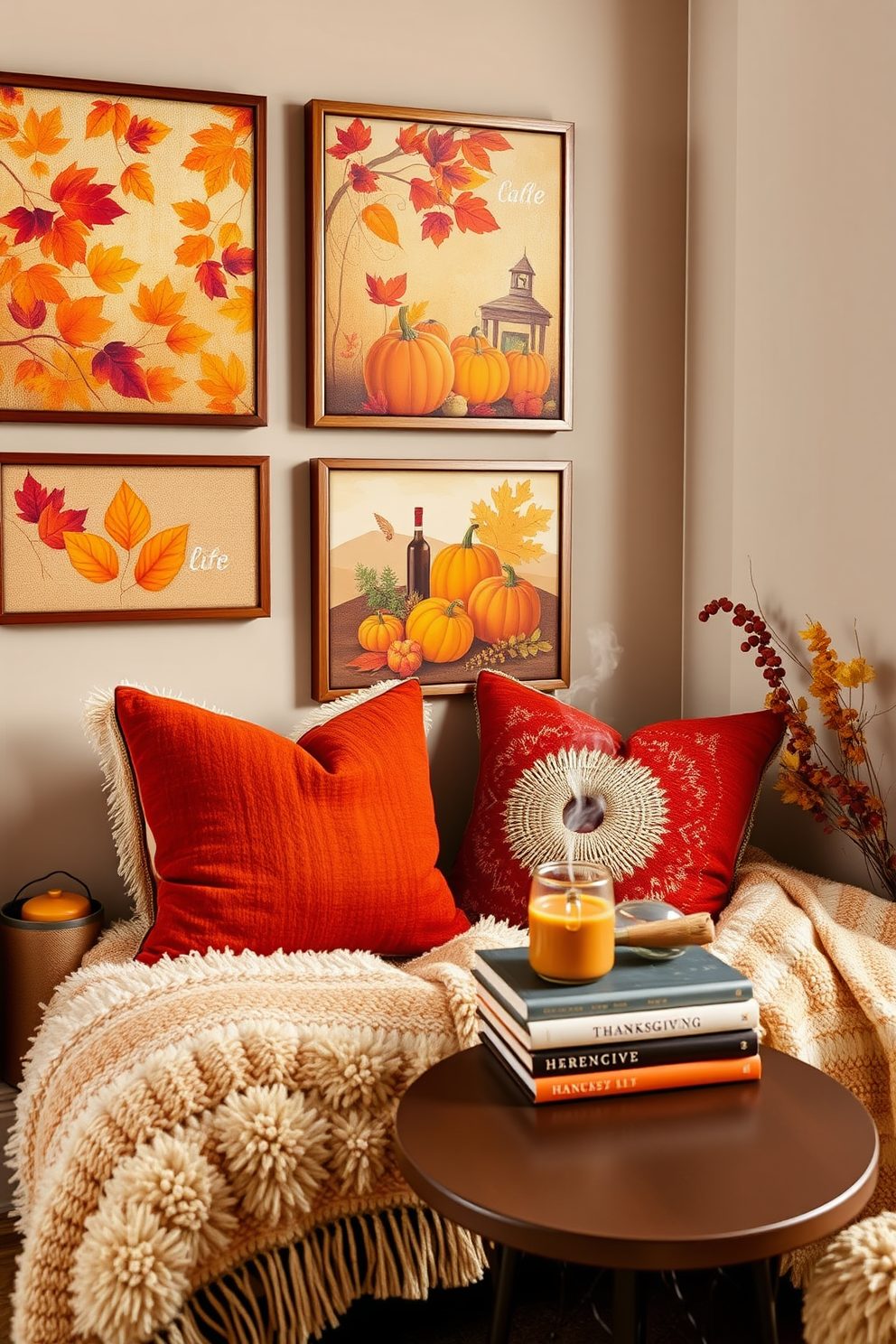 Thanksgiving Reading Nook Decorating Ideas 9