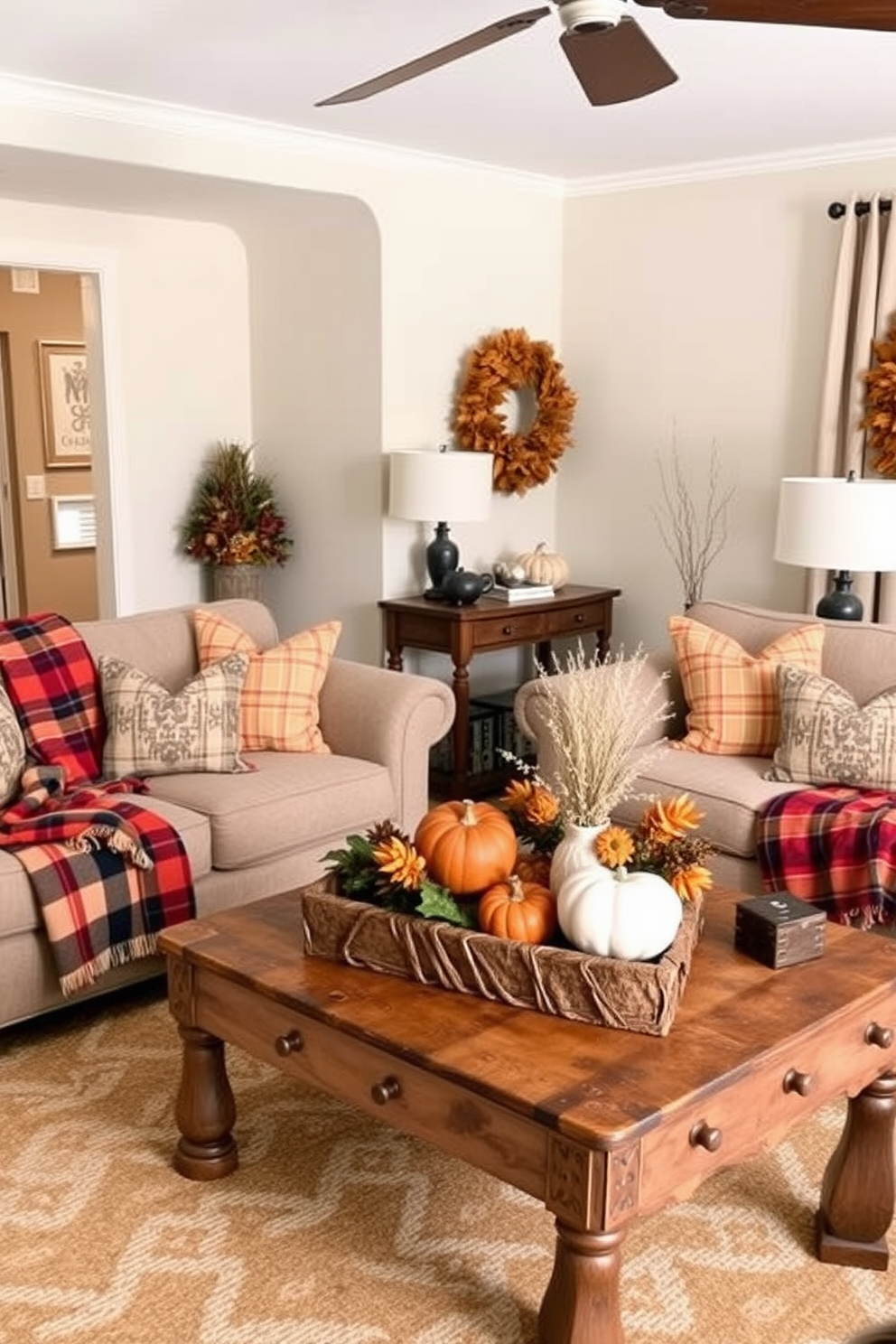 Thanksgiving Small Living Room Decorating Ideas 1