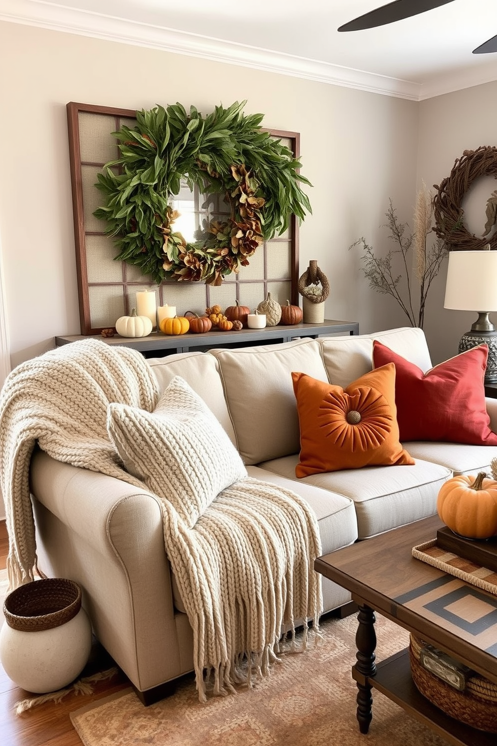 Thanksgiving Small Living Room Decorating Ideas 13