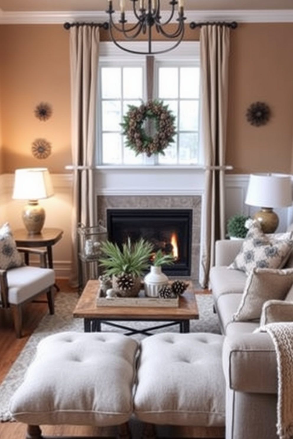 Thanksgiving Small Living Room Decorating Ideas 15