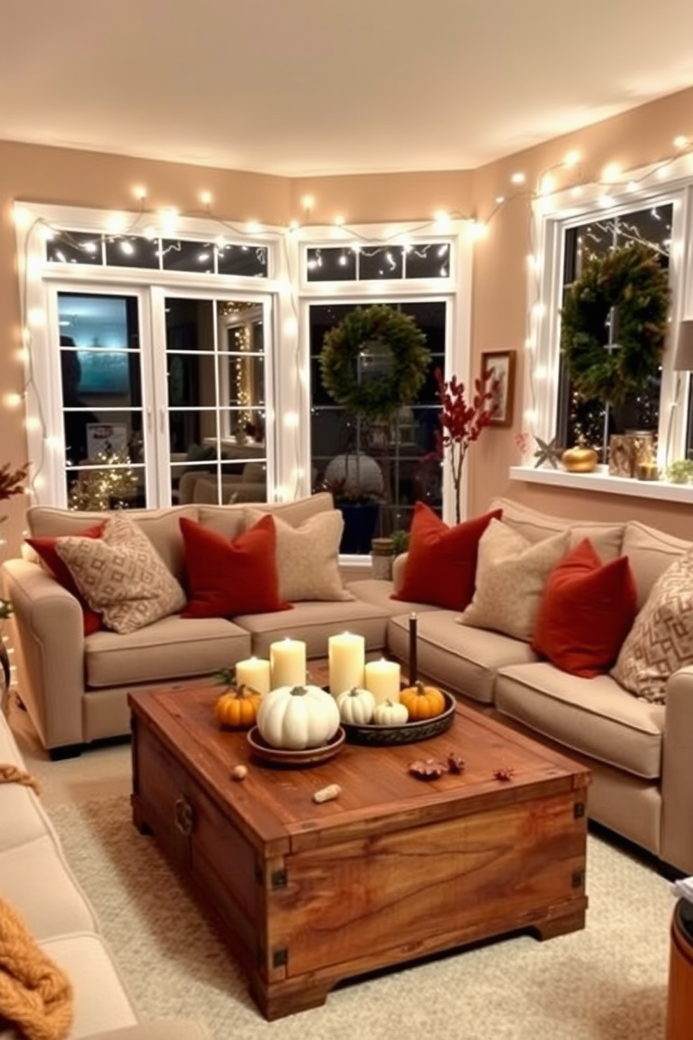 Thanksgiving Small Living Room Decorating Ideas 18