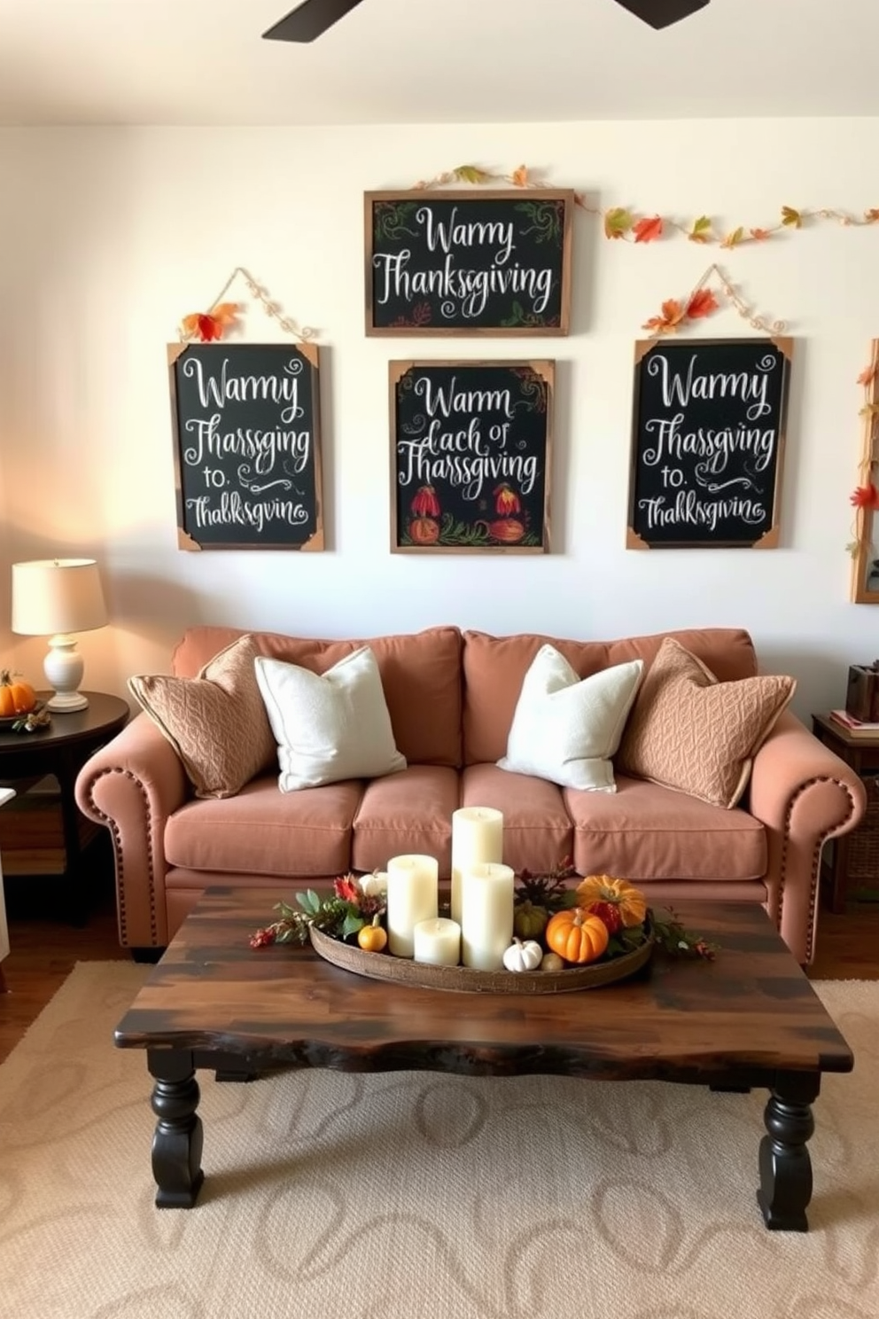 Thanksgiving Small Living Room Decorating Ideas 21