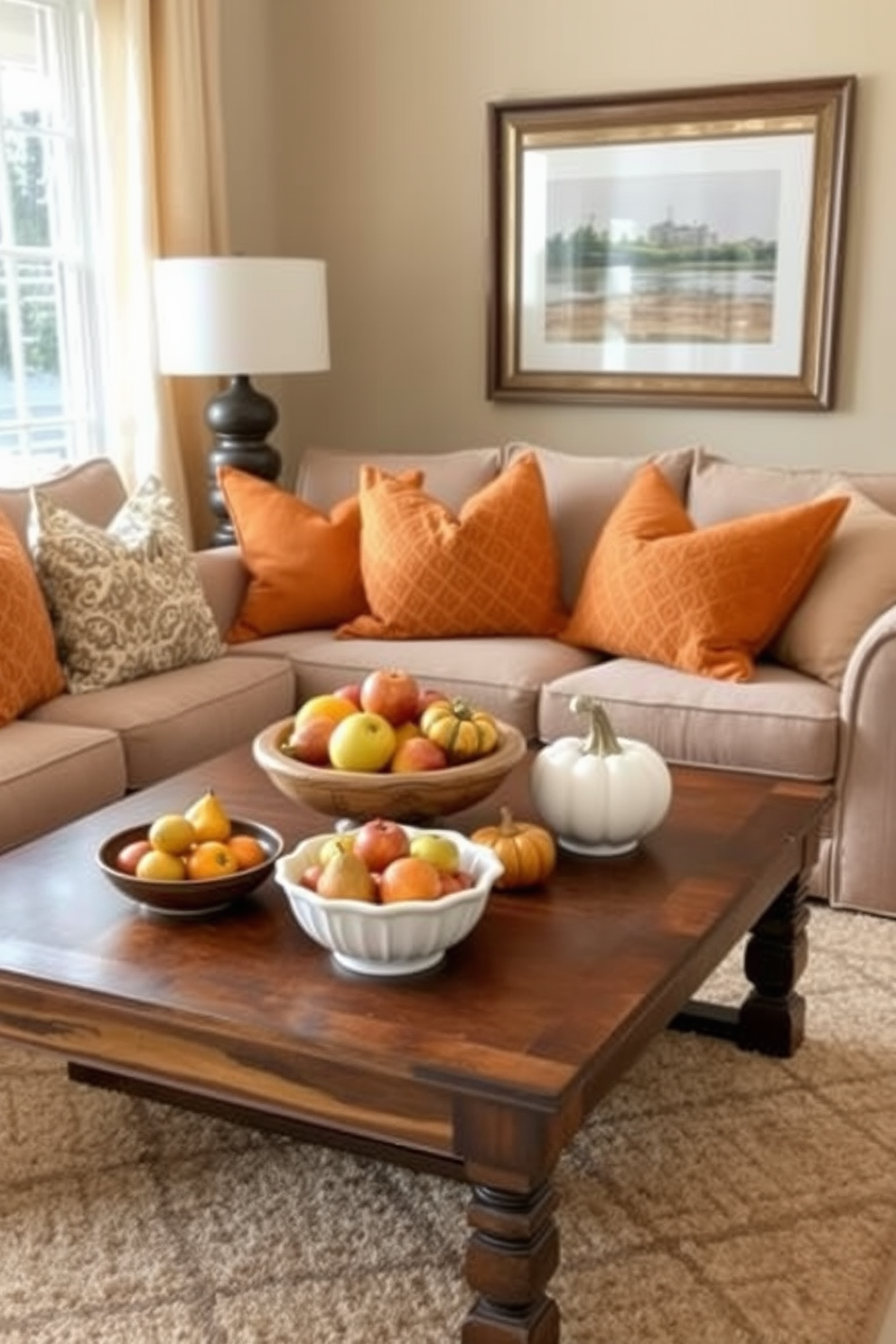 Thanksgiving Small Living Room Decorating Ideas 23