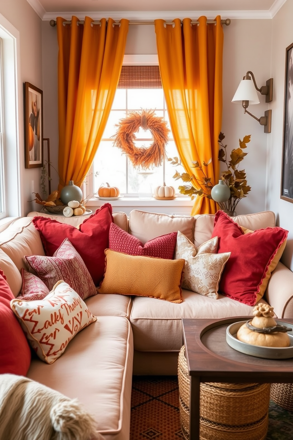 Thanksgiving Small Living Room Decorating Ideas 4