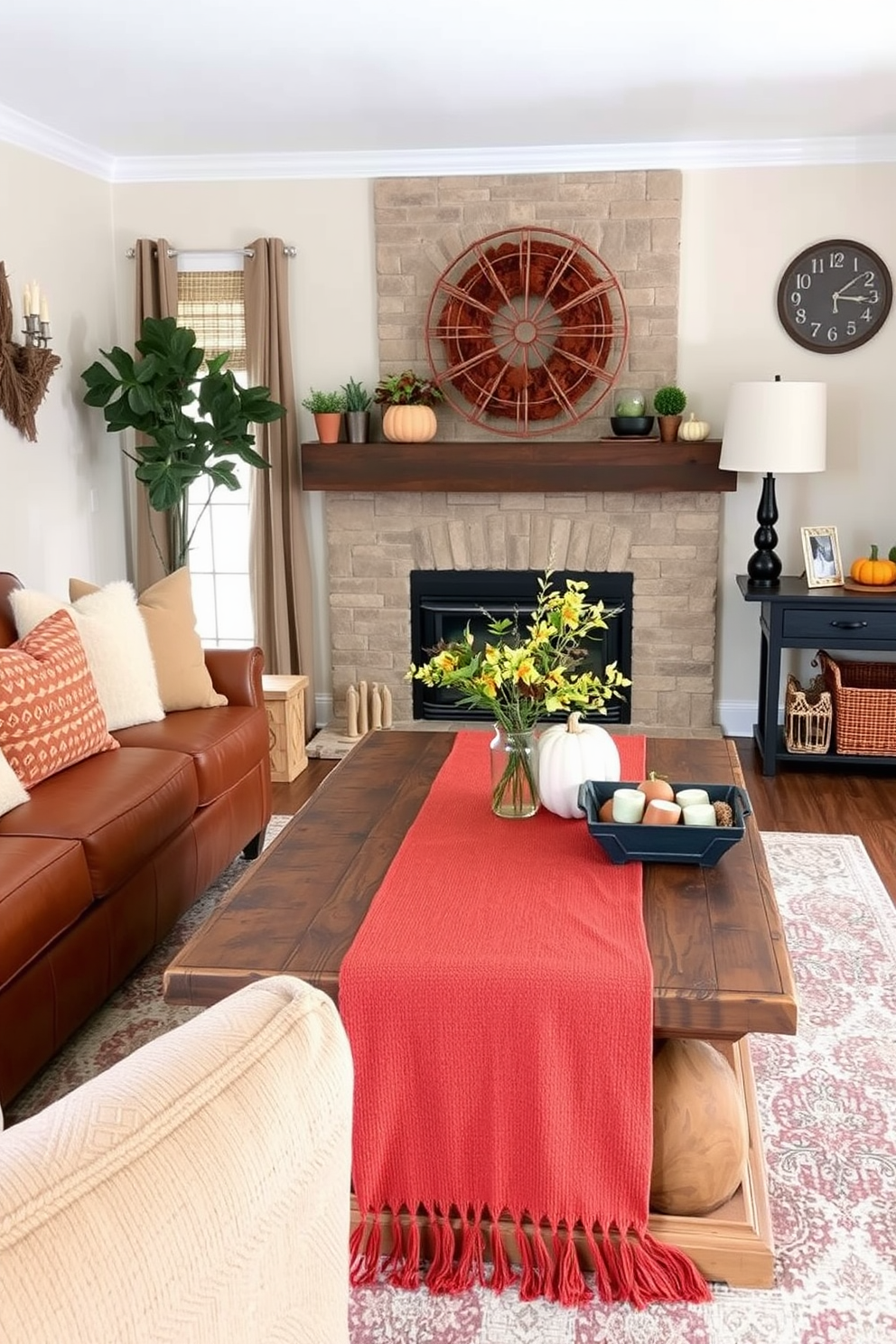 Thanksgiving Small Living Room Decorating Ideas 8