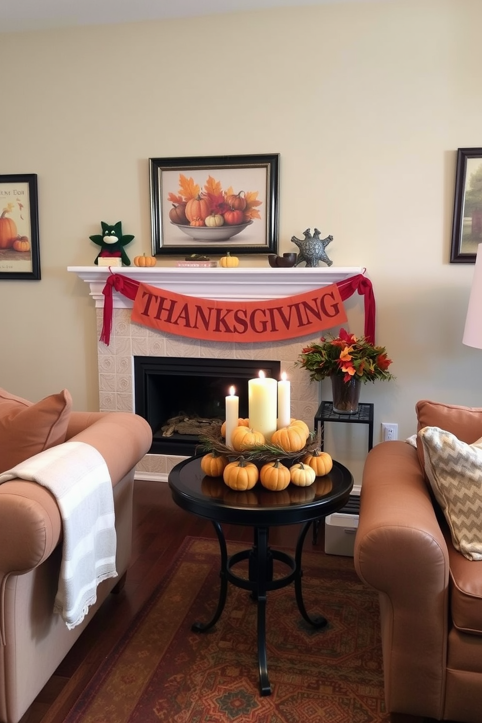 Thanksgiving Small Space Decorating Ideas 16