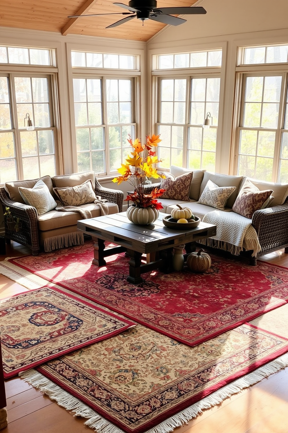 Thanksgiving Sunroom Decorating Ideas 10