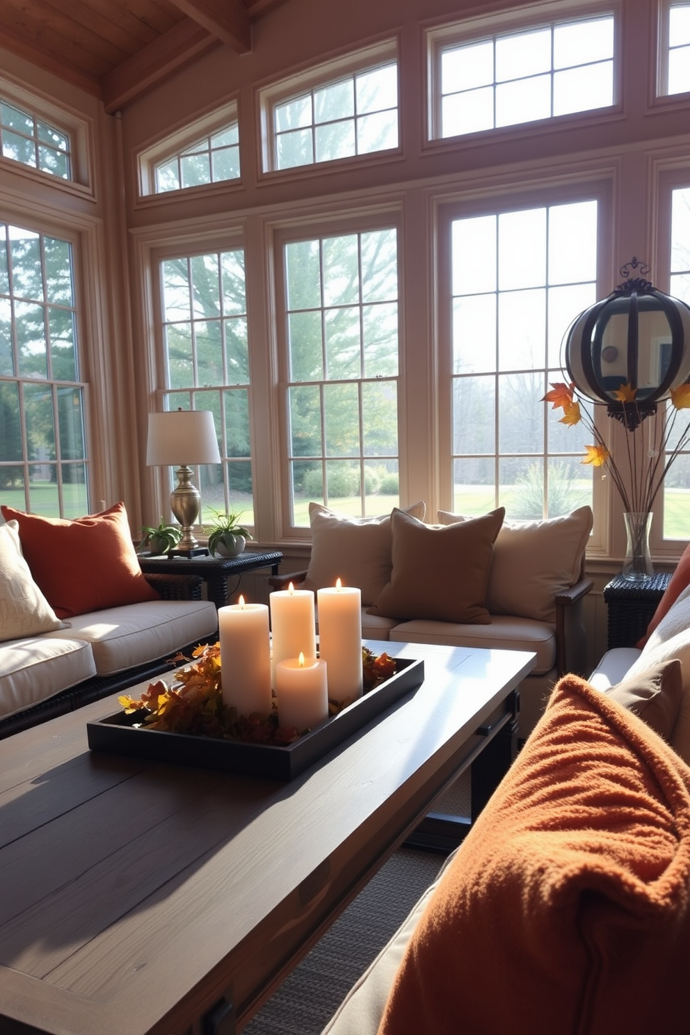 Thanksgiving Sunroom Decorating Ideas 15