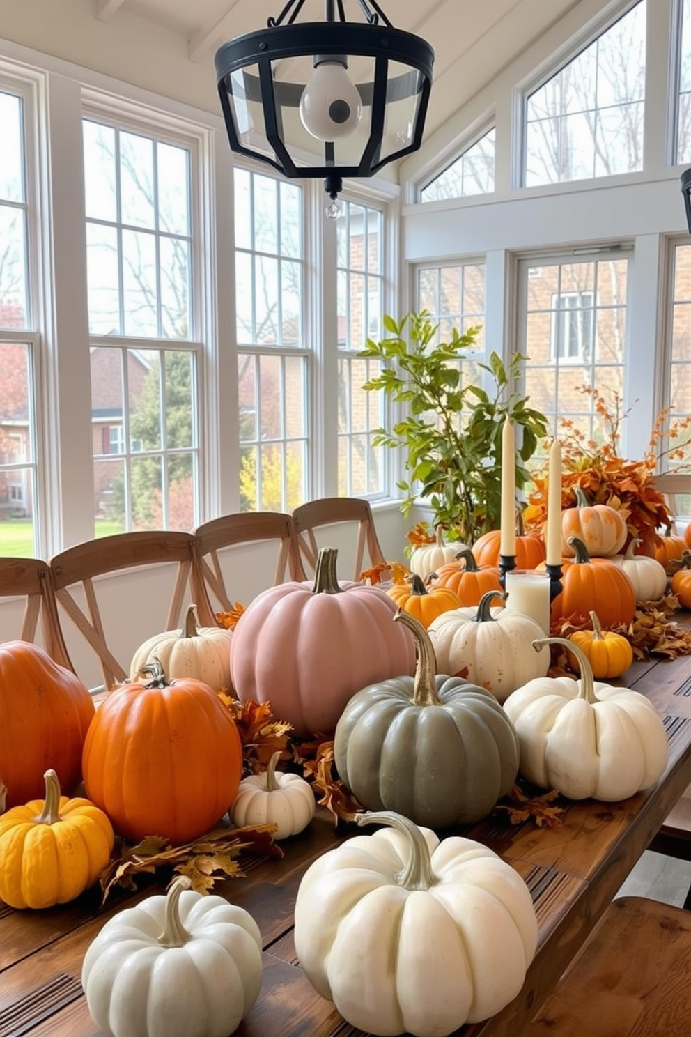 Thanksgiving Sunroom Decorating Ideas 2