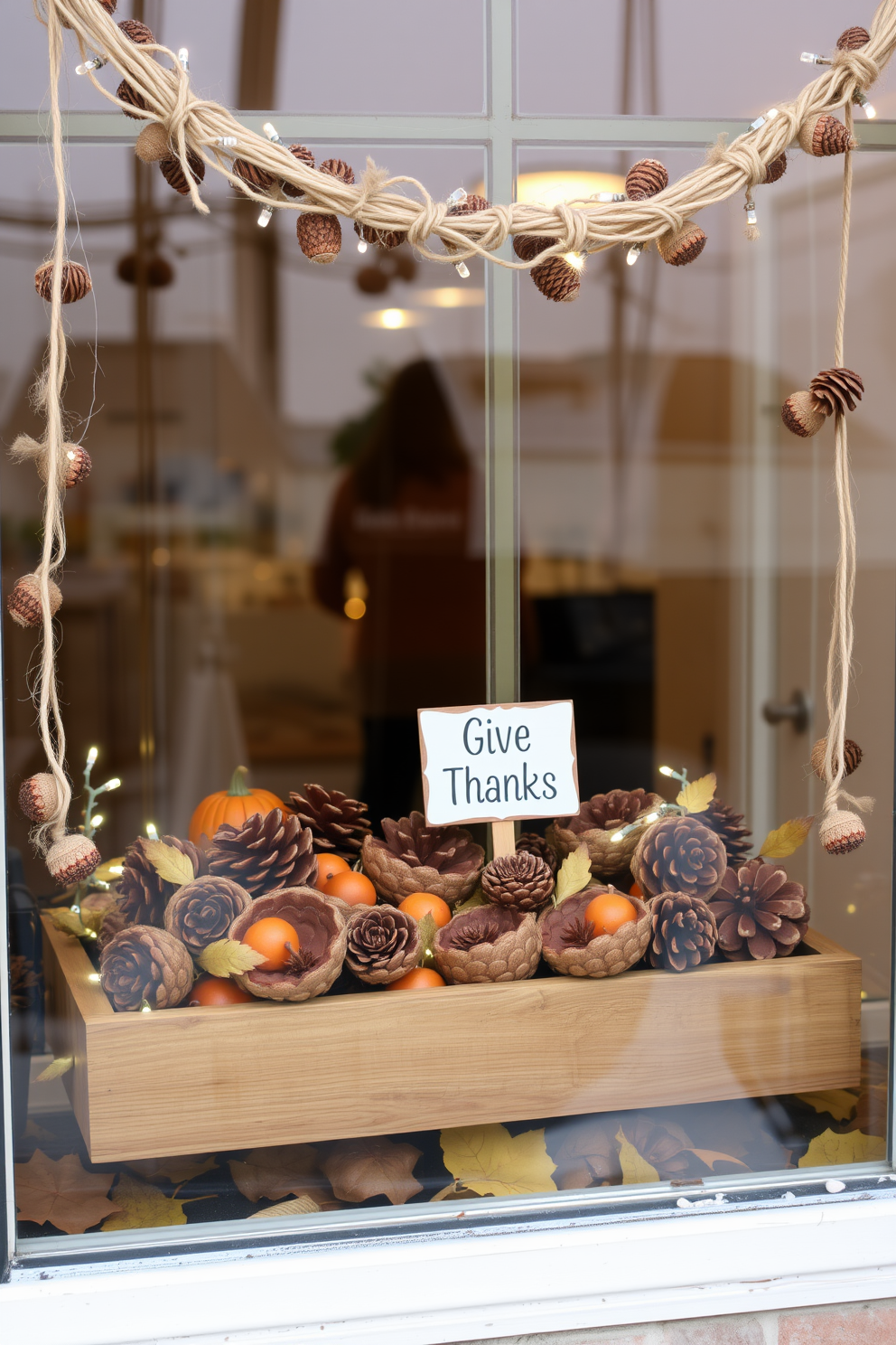 Thanksgiving Window Decorating Ideas 10