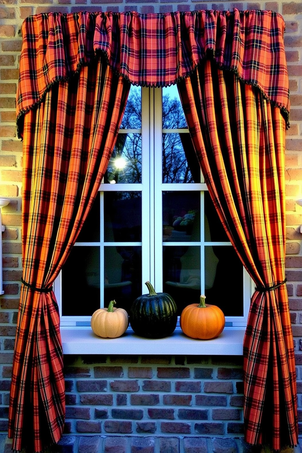 Thanksgiving Window Decorating Ideas 15