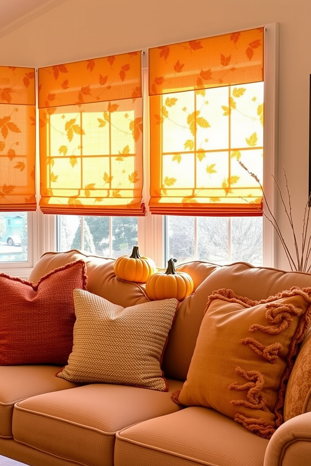 Thanksgiving Window Decorating Ideas 16