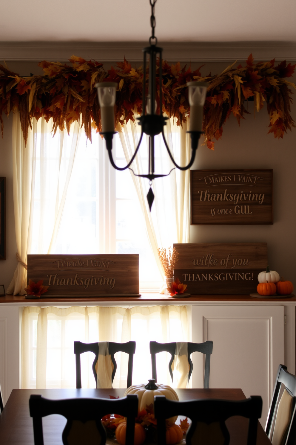 Thanksgiving Window Decorating Ideas 18