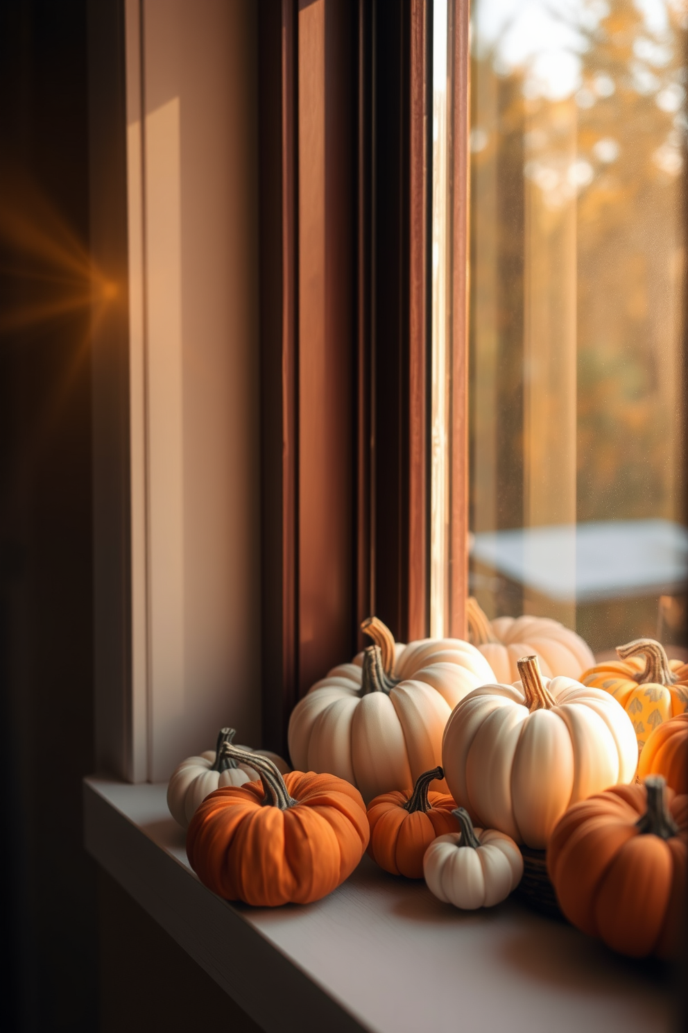 Thanksgiving Window Decorating Ideas 27