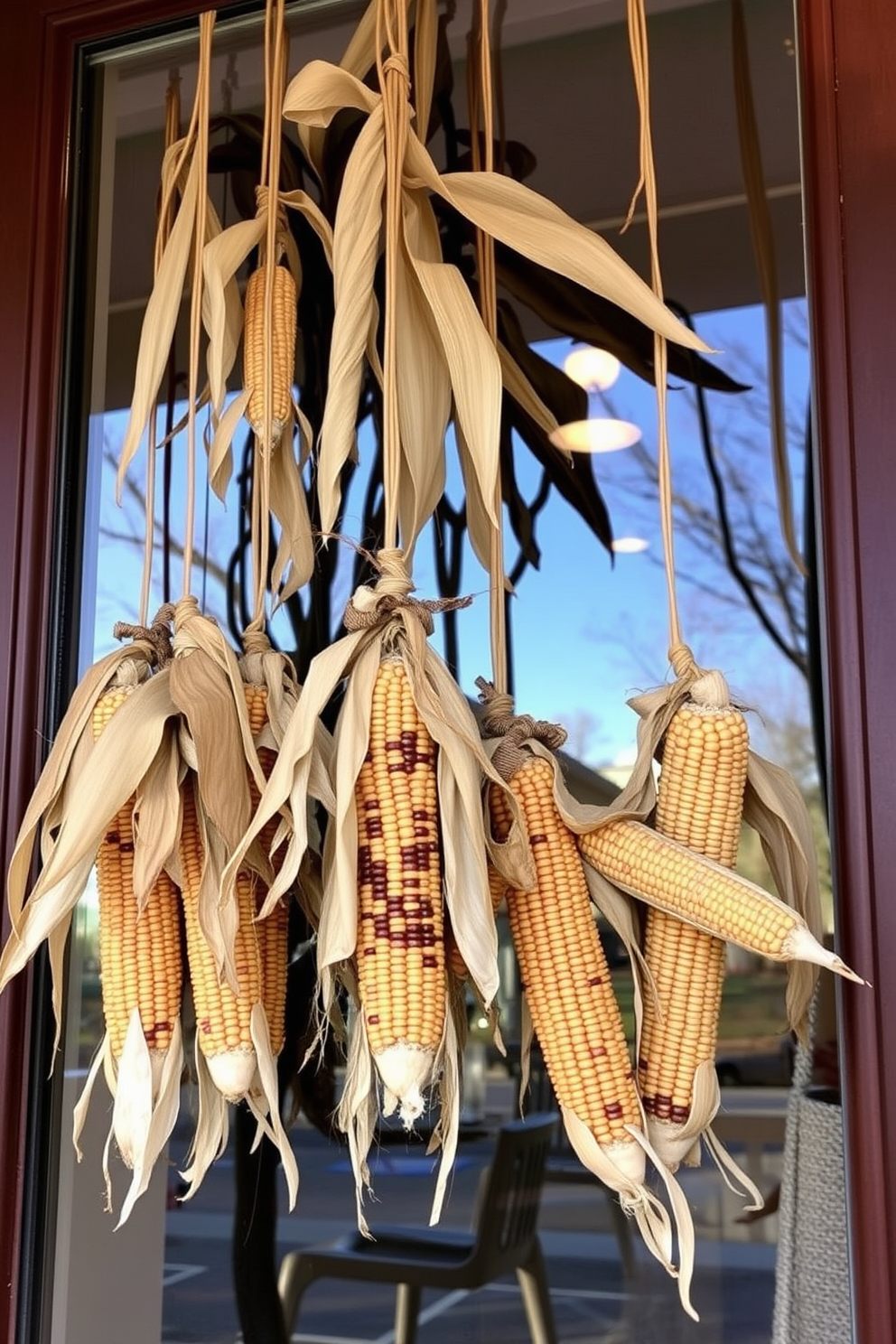 Thanksgiving Window Decorating Ideas 28