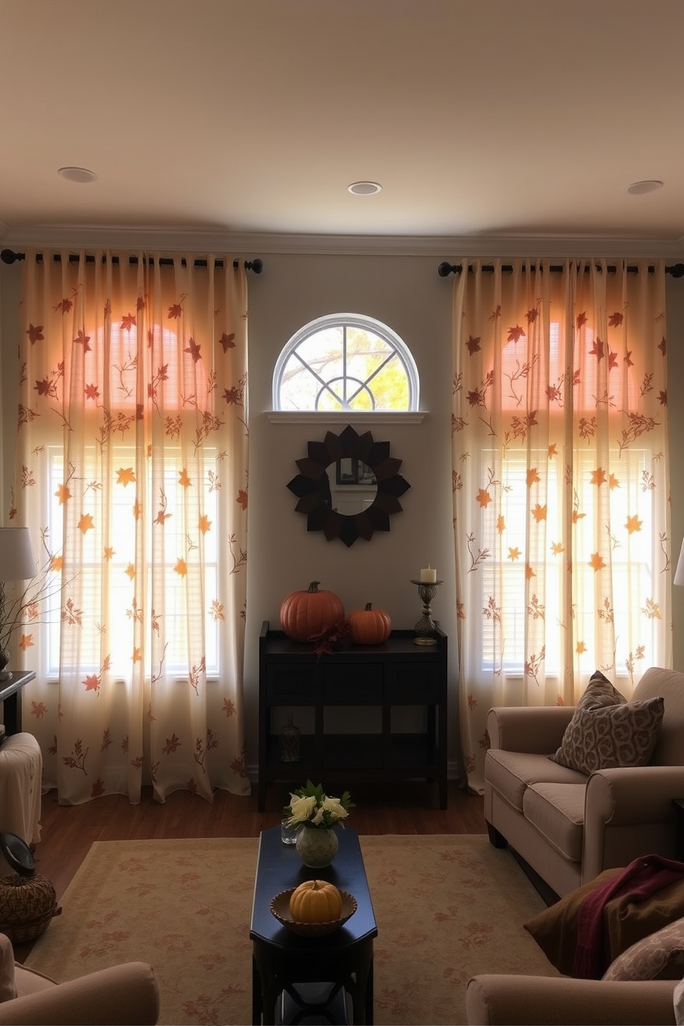 Thanksgiving Window Decorating Ideas 3