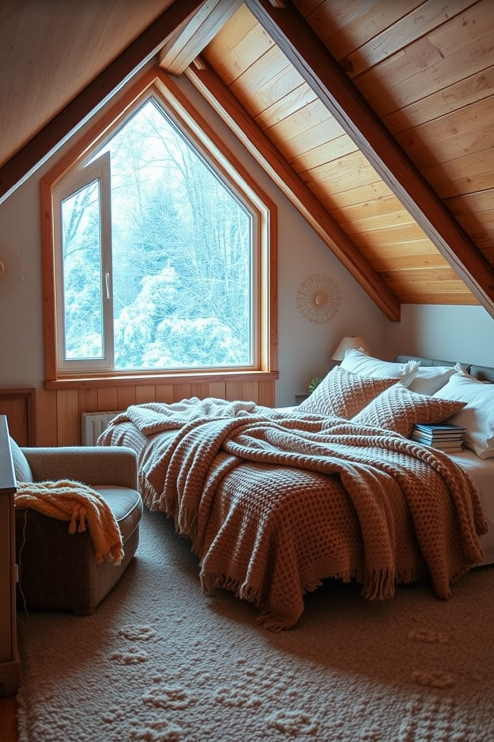 Winter Attic Decorating Ideas 1