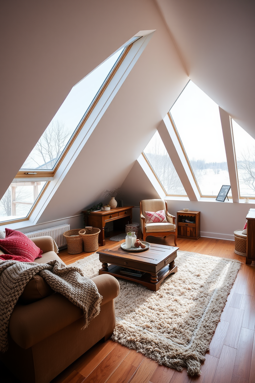 Winter Attic Decorating Ideas 10