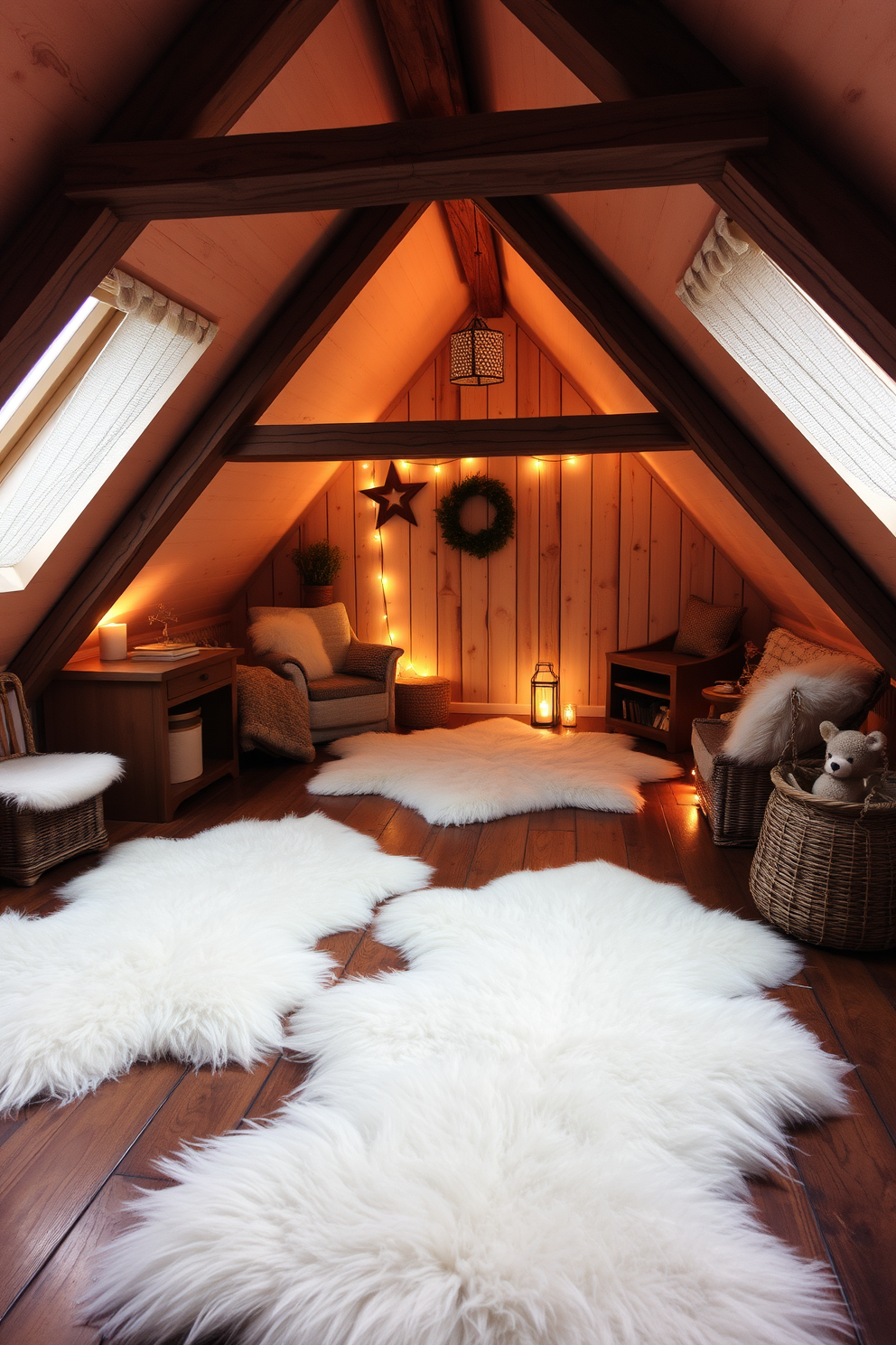 Winter Attic Decorating Ideas 12