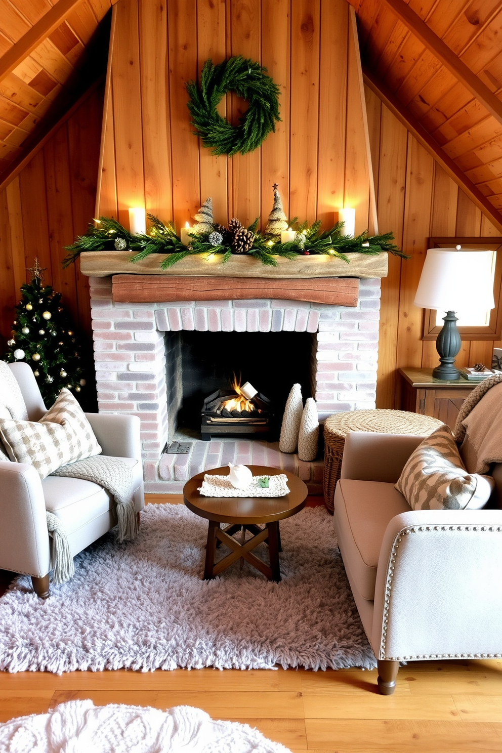 Winter Attic Decorating Ideas 16