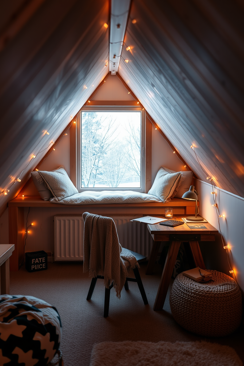 Winter Attic Decorating Ideas 23