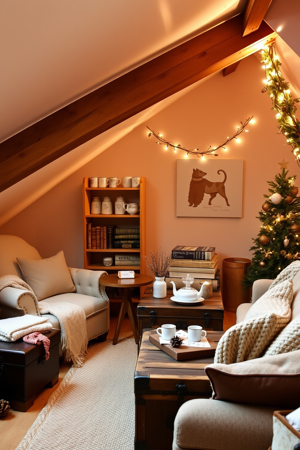 Winter Attic Decorating Ideas 25