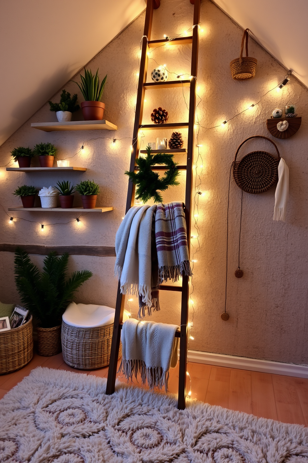 Winter Attic Decorating Ideas 26