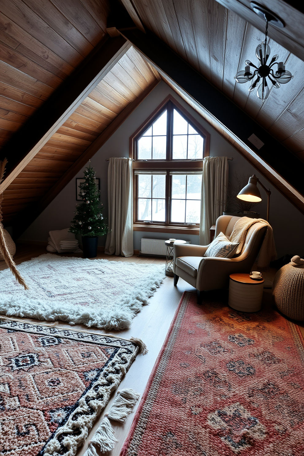 Winter Attic Decorating Ideas 3