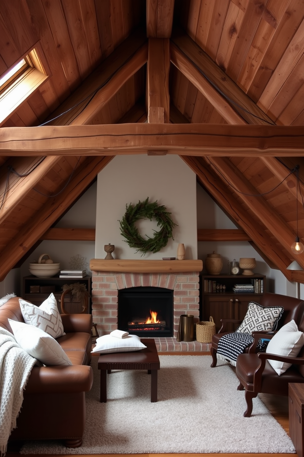 Winter Attic Decorating Ideas 4