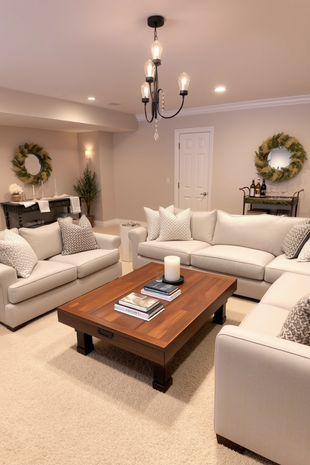 Winter Basement Decorating Ideas 27