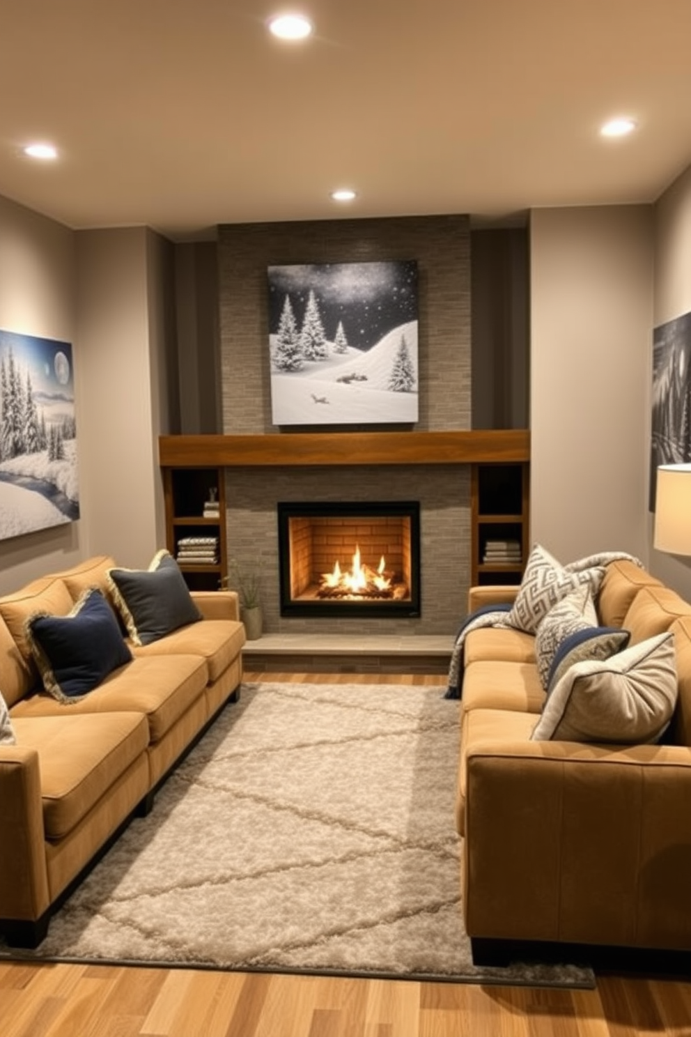 Winter Basement Decorating Ideas 8